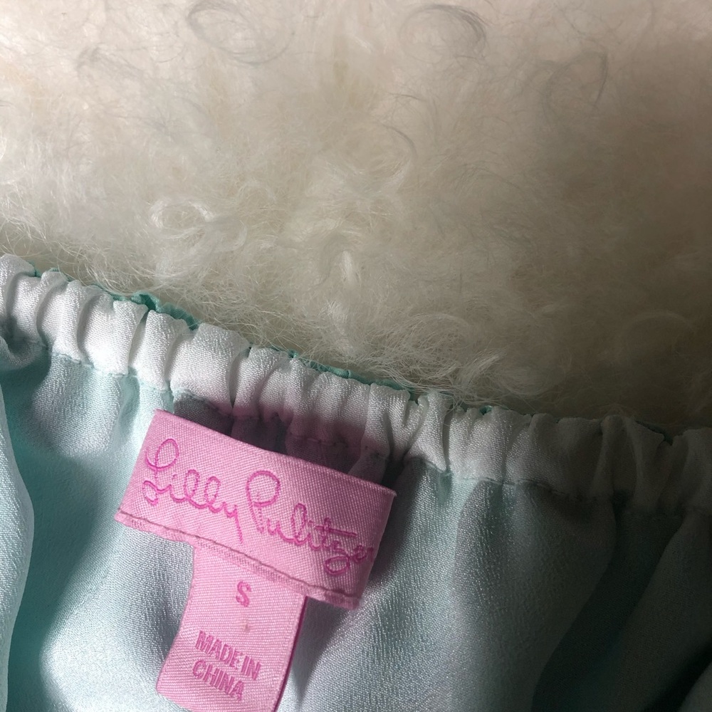 Lilly Pulitzer silk tube top high/low ombré dress - Picture 10 of 16